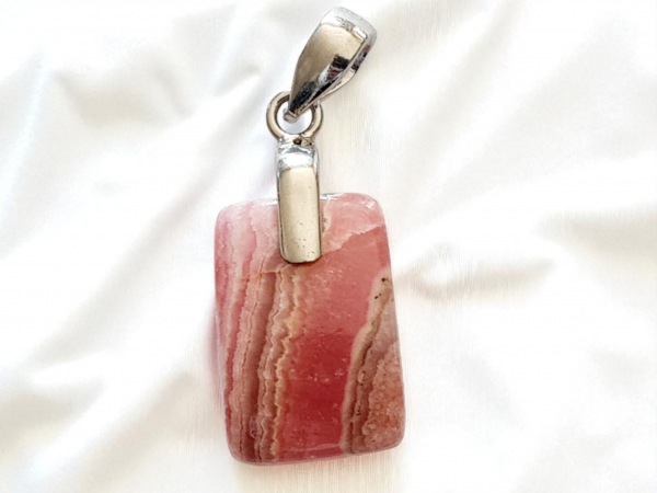 pendentif rhodochrosite 